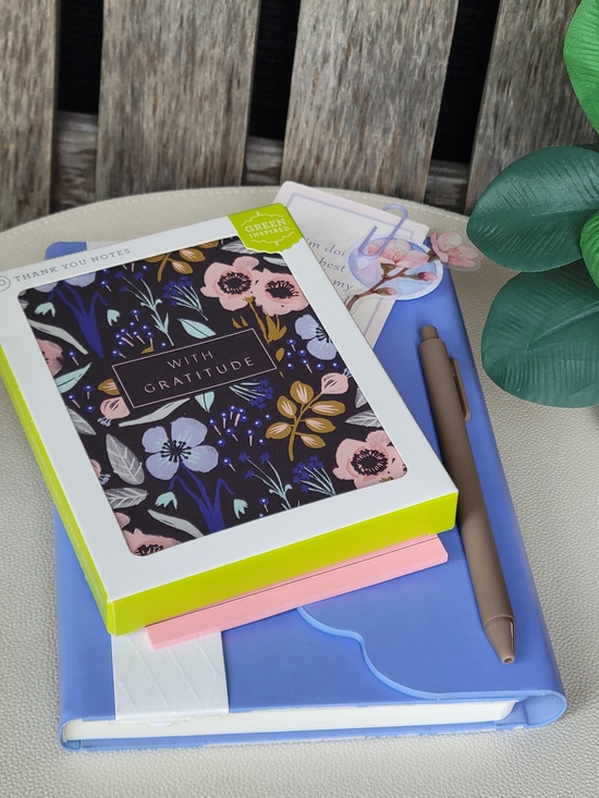 Other - With Gratitude Floral Thank You Notes - Journal Bundle